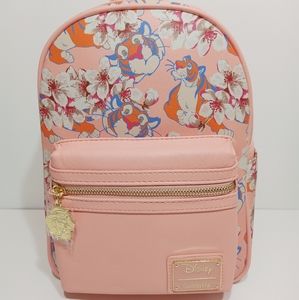 Loungefly x Disney Aladdin Rajah Tiger Floral Mini Backpack